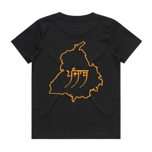 Kesari Outline Map Tshirt