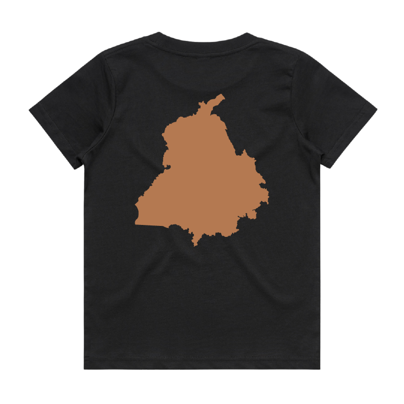 Kids Panjab Map T-Shirt